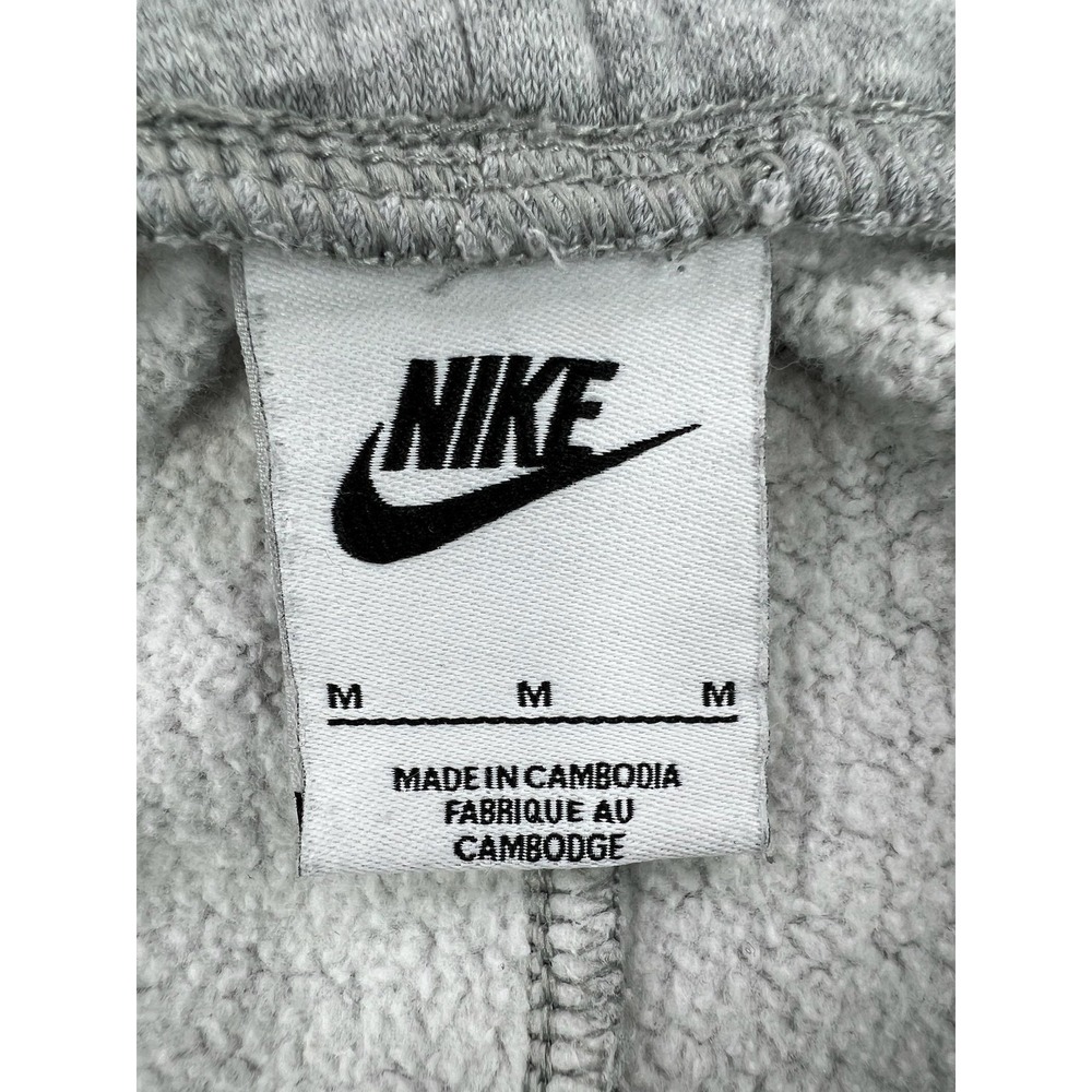 Nike Pants Mens Medium Gray Club Fleece Cargo Sweatpants Joggers CD3129-063 - Picture 5 of 12